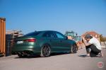Audi RS3 Sedan on Vossen Wheels (VPS-301) 2018 года